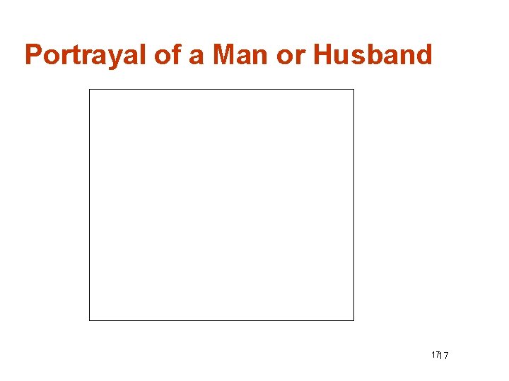 Portrayal of a Man or Husband 1717 