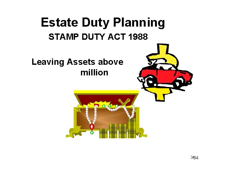 Estate Duty Planning STAMP DUTY ACT 1988 Leaving Assets above million $2 3434 
