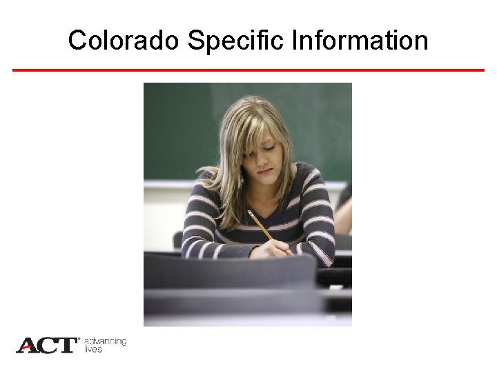 Colorado Specific Information 