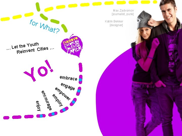 Max Zadvornov [journalist, punk] for W Katrin Bekker [designer] hat? e Youth h t
