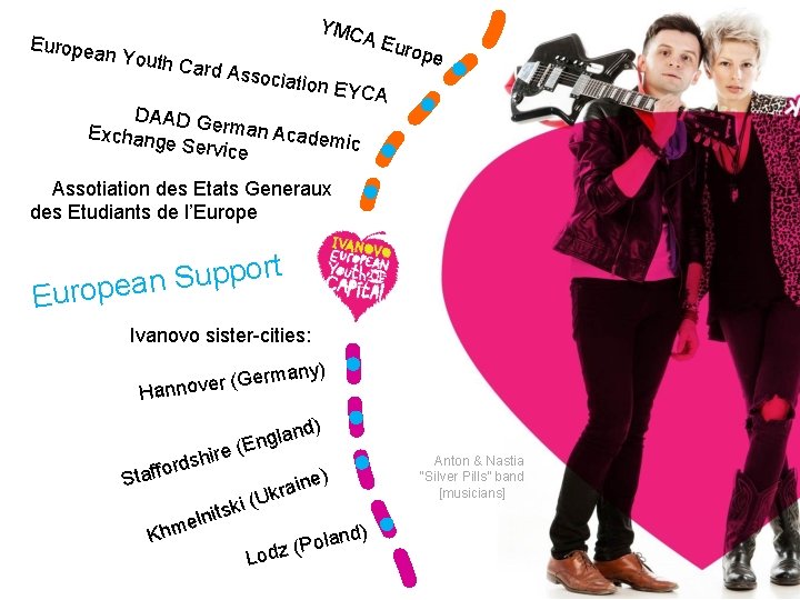 Europea n Youth YMC A Eu Card As sociatio n EYCA rope DAAD G