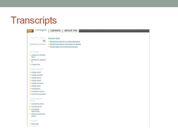 Transcripts 