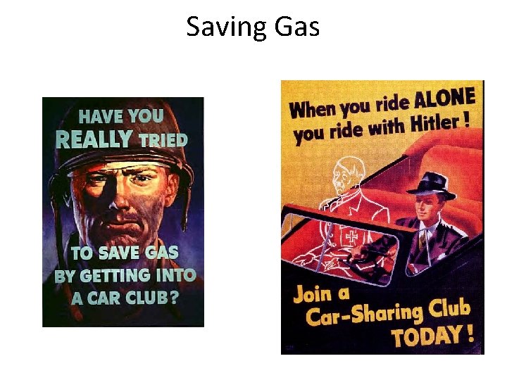 Saving Gas 