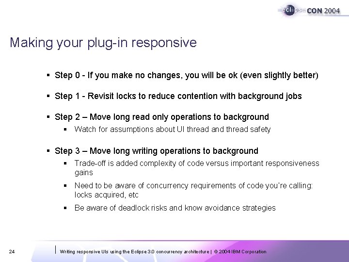 Making your plug-in responsive § Step 0 - If you make no changes, you Making your plug-in responsive § Step 0 - If you make no changes, you