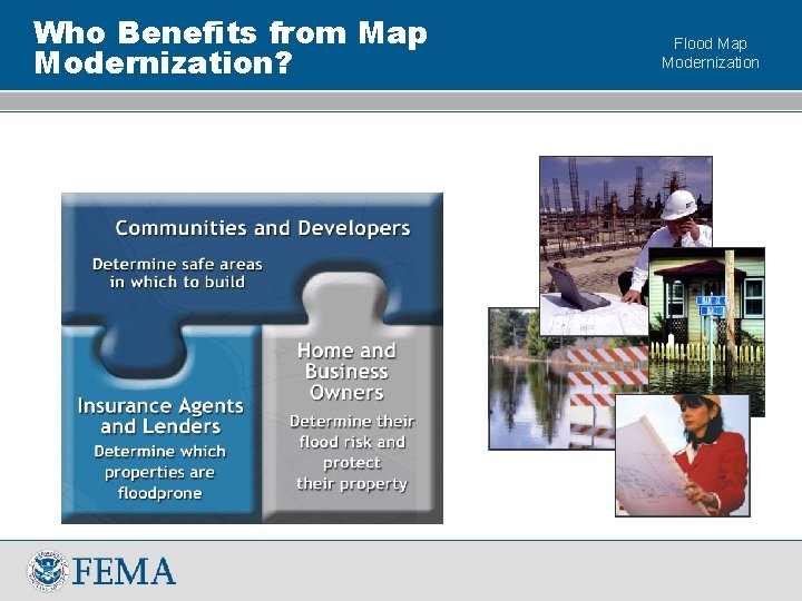 Who Benefits from Map Modernization? Flood Map Modernization 