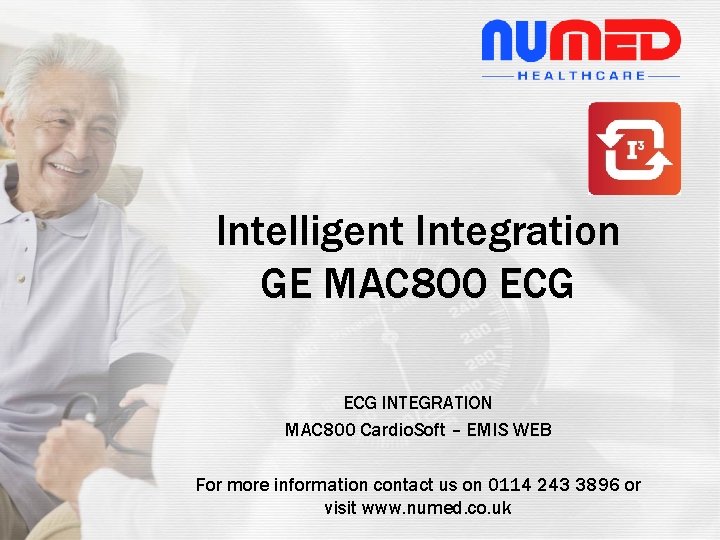 Intelligent Integration GE MAC 800 ECG INTEGRATION MAC 800 Cardio. Soft – EMIS WEB
