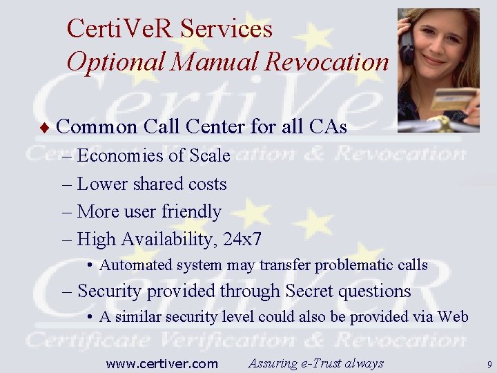 Guaranteeing Electronic Trust At All Times Www Certiver