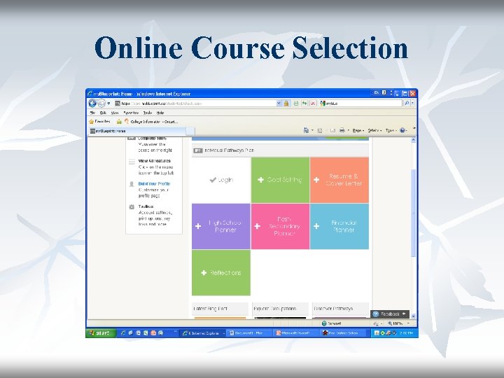 Online Course Selection 