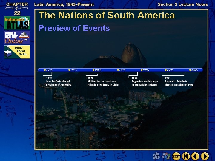 The Nations of South America Preview of Events 