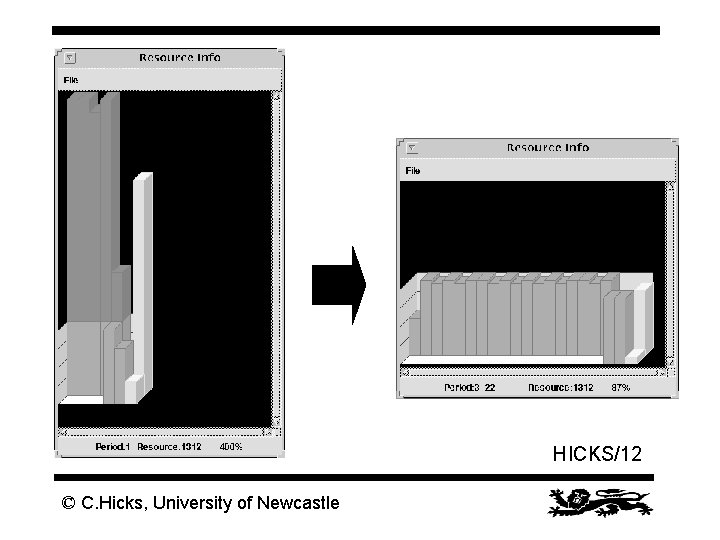 HICKS/12 © C. Hicks, University of Newcastle 