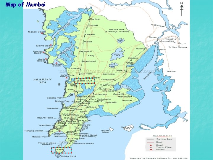 Map of Mumbai 