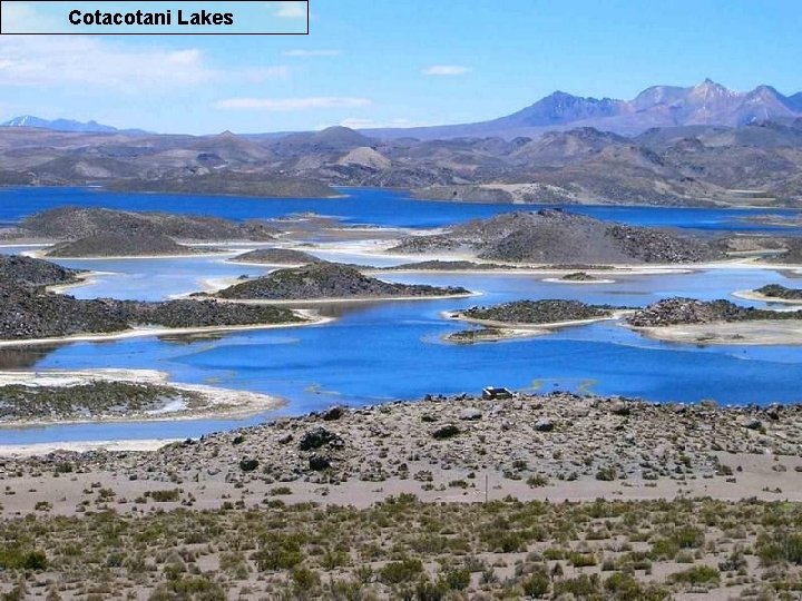 Cotacotani Lakes 