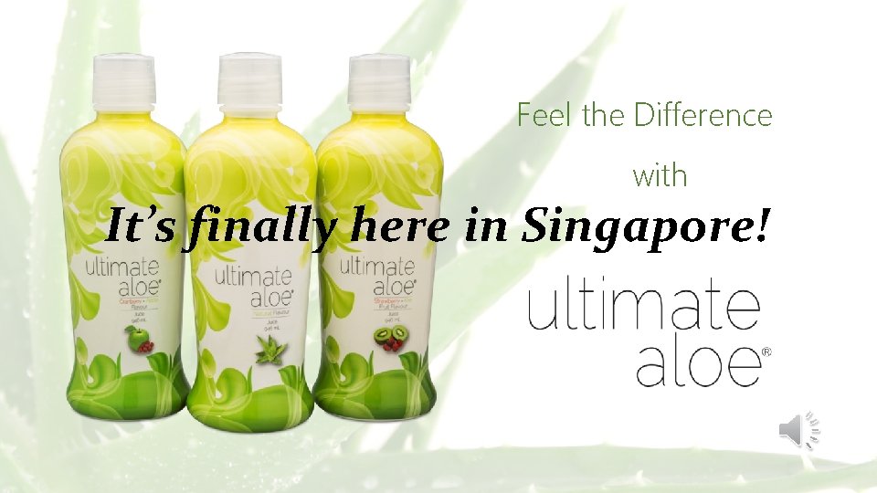 Feel the Difference with It’s finally here in Singapore! 