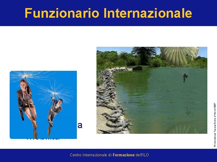 Disponibilità alla mobilità Centro Internazionale di Formazione dell’ILO © International Training Centre of the