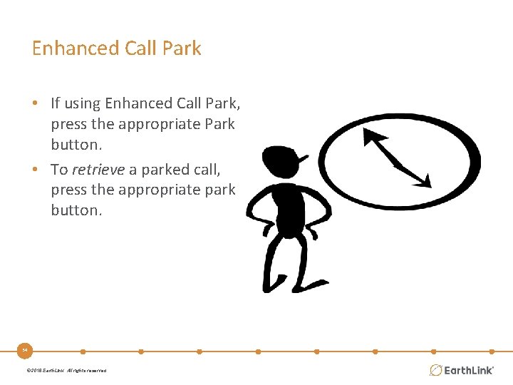 Enhanced Call Park • If using Enhanced Call Park, press the appropriate Park button.