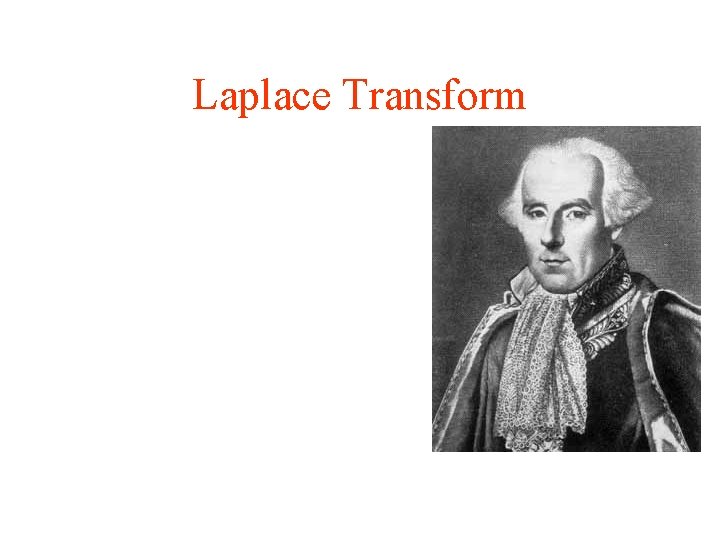 Laplace Transform 