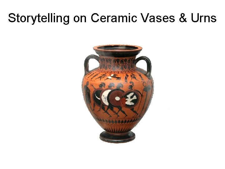 Storytelling on Ceramic Vases & Urns 