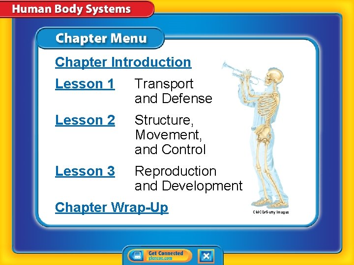 Chapter Introduction Lesson 1 Transport and Defense Lesson 2 Structure, Movement, and Control Lesson
