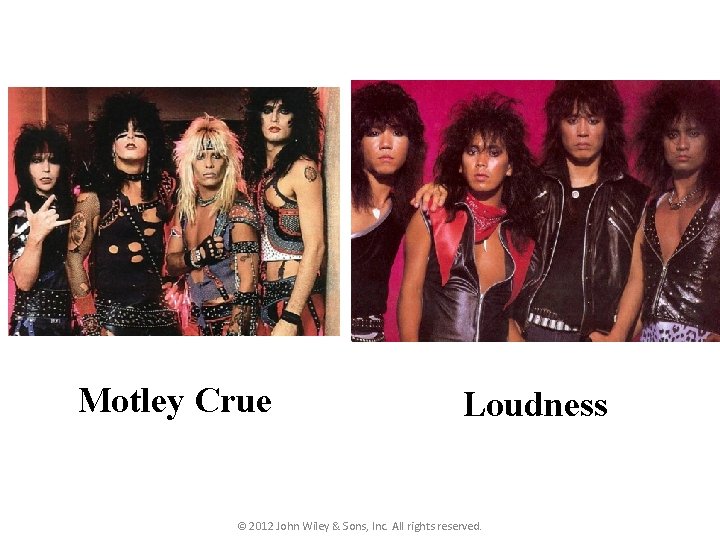 Motley Crue Loudness © 2012 John Wiley & Sons, Inc. All rights reserved. 