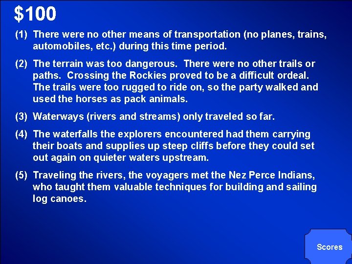 © Mark E. Damon - All Rights Reserved $100 (1) There were no other