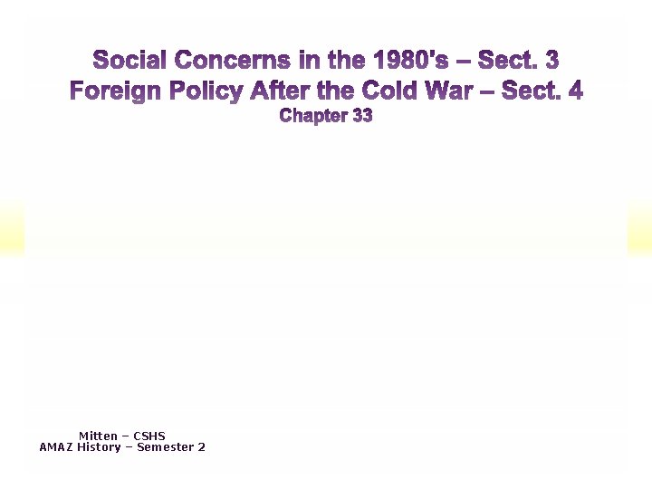 Mitten – CSHS AMAZ History – Semester 2 Mitten – CSHS AMAZ History – Semester 2