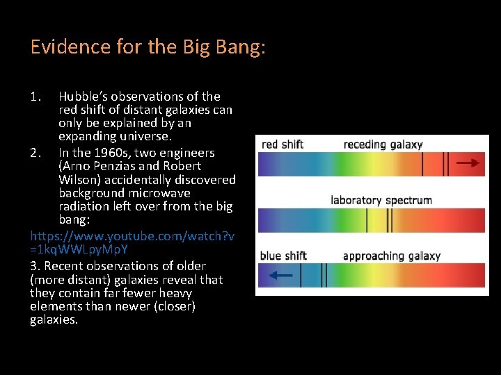 Evidence for the Big Bang: 1. Hubble‘s observations of the red shift of distant