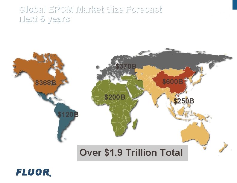 Global EPCM Market Size Forecast Next 5 years $370 B $600 B $368 B