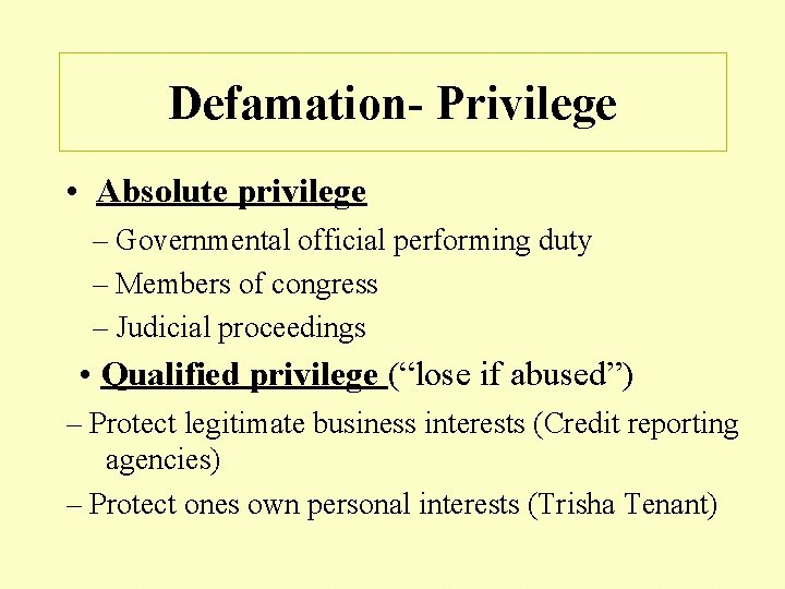 Intentional Torts Intended Private Wrongs Obe 118 Fall