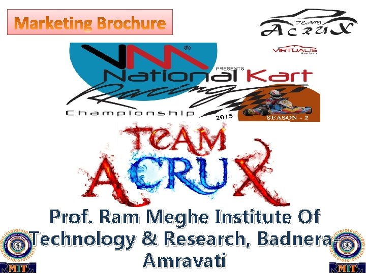 Prof. Ram Meghe Institute Of Technology & Research, Badnera. Amravati 