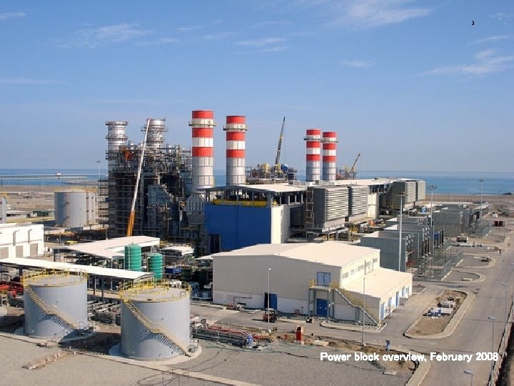 SOHAR ALUMINIUM 3 Power block overview, February 2008 