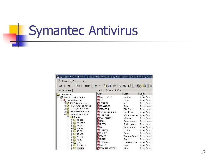 Symantec Antivirus 17 