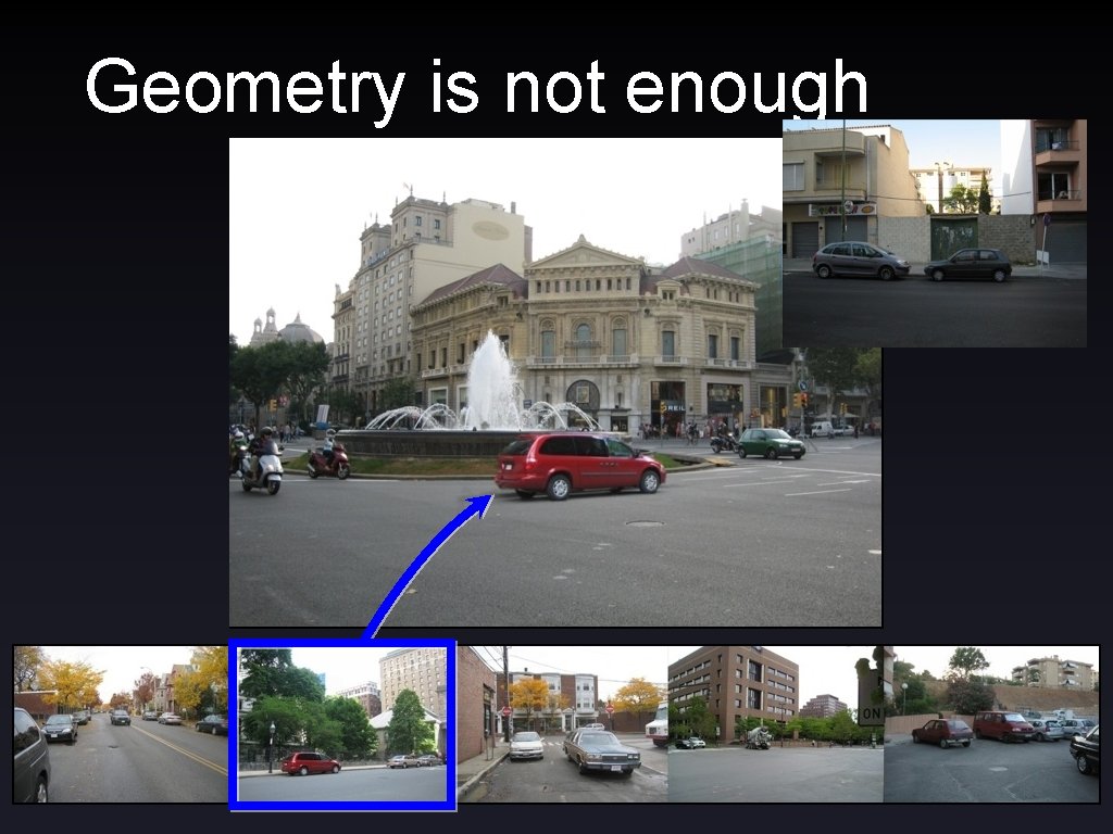 Geometry is not enough 