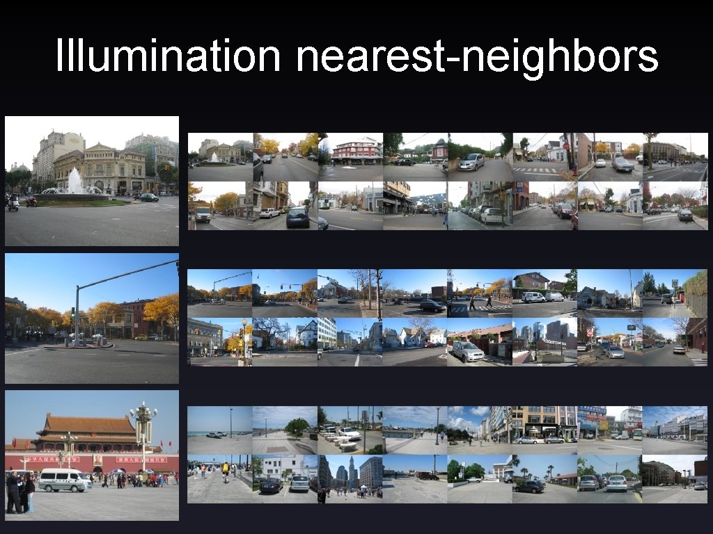 Illumination nearest-neighbors 