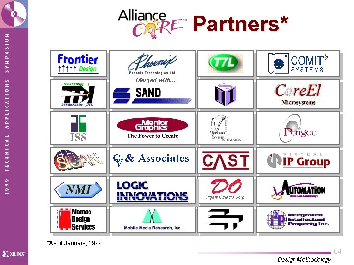 Partners* Merged with… G V & Associates *As of January, 1999 64 Design Methodology