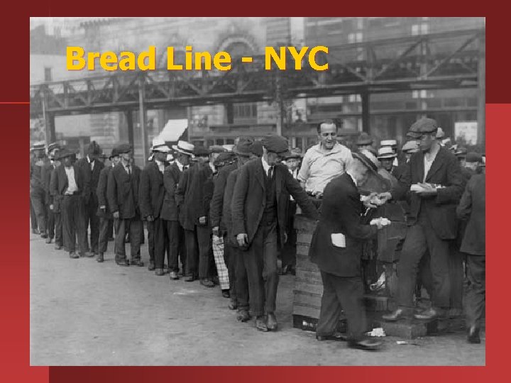 Bread Line - NYC 