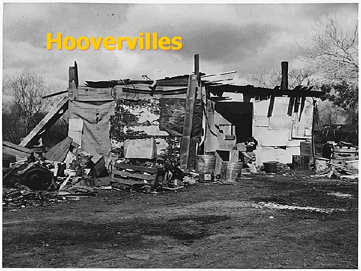 Hoovervilles 