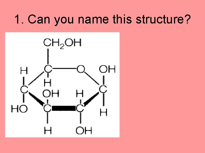 1. Can you name this structure? 