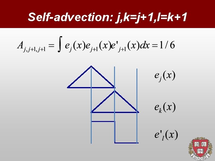 Self-advection: j, k=j+1, l=k+1 