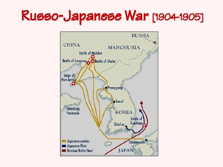 Russo-Japanese War [1904 -1905] 