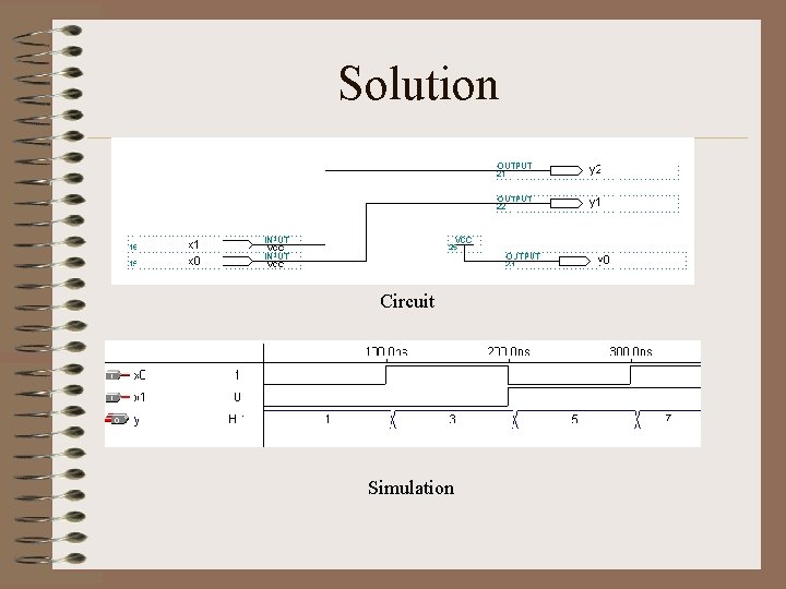 Solution Circuit Simulation 