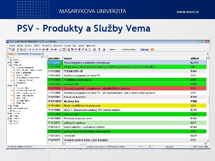 PSV – Produkty a Služby Vema 