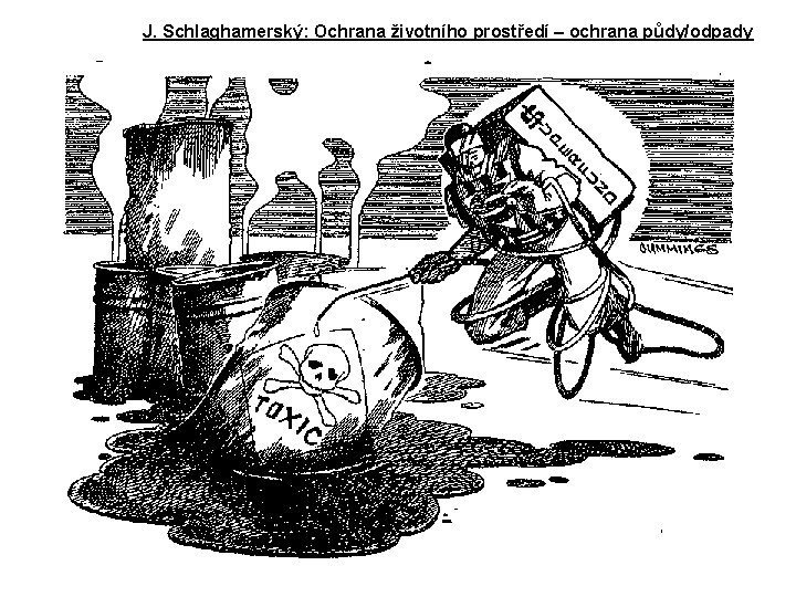 J. Schlaghamerský: Ochrana životního prostředí – ochrana půdy/odpady 