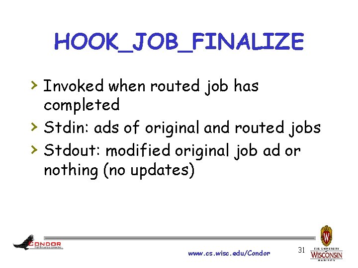 HOOK_JOB_FINALIZE › Invoked when routed job has › › completed Stdin: ads of original