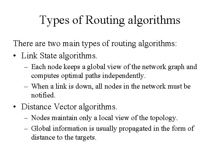 LSRP Local Stabilization in Shortest Path Routing Hongwei
