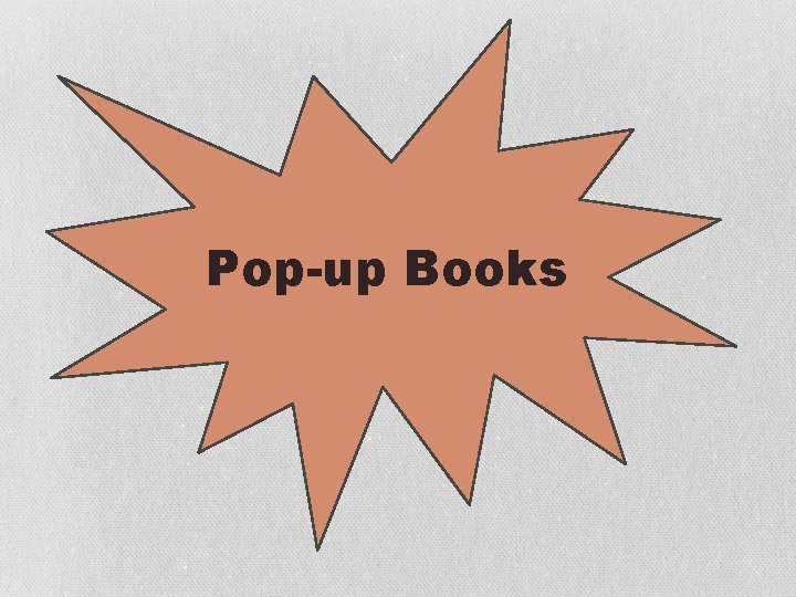 Pop-up Books 