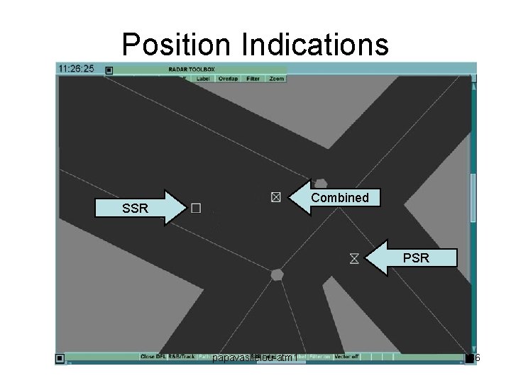 Position Indications Combined SSR PSR papavasileiou-atm 1 36 