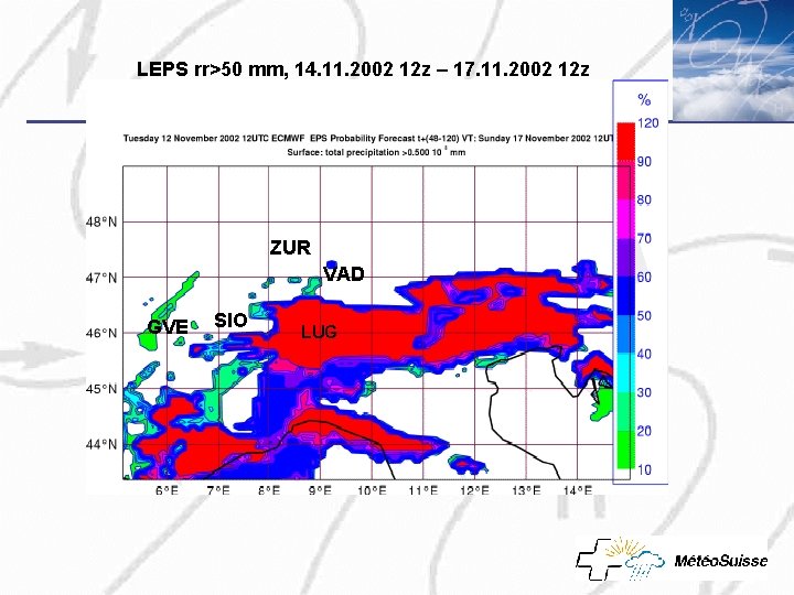 LEPS rr>50 mm, 14. 11. 2002 12 z – 17. 11. 2002 12 z