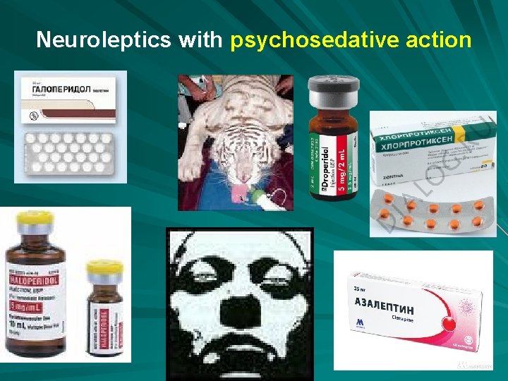 Neuroleptics with psychosedative action 