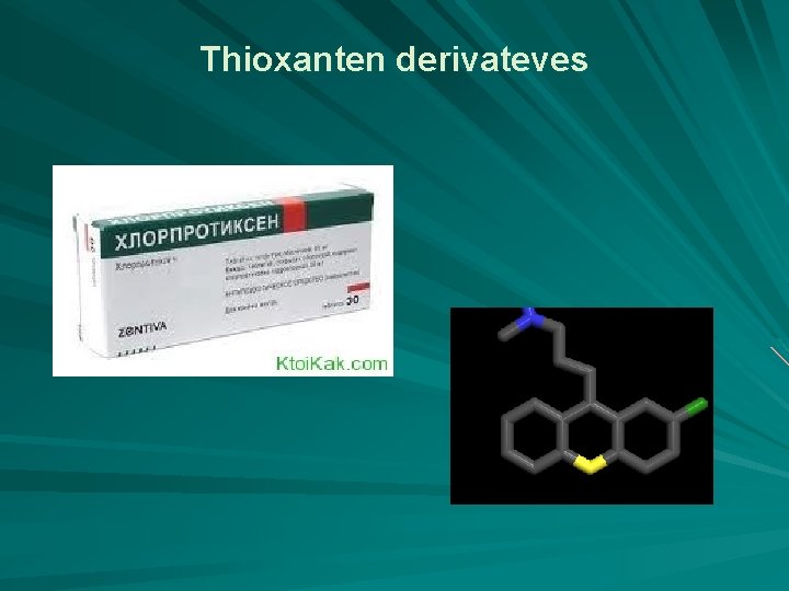 Thioxanten derivateves 