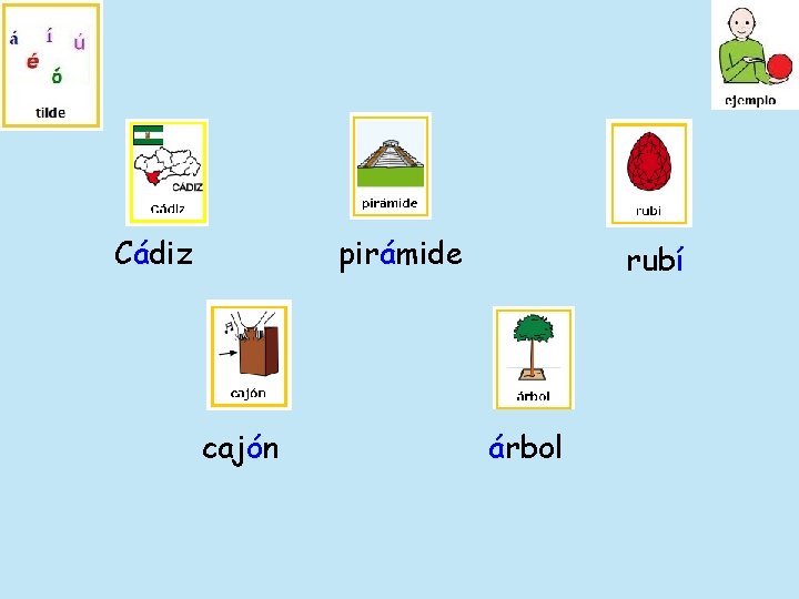 Cádiz pirámide cajón rubí árbol 